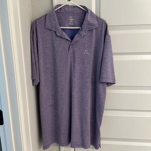 Rhoback The Grain Purple Polo
